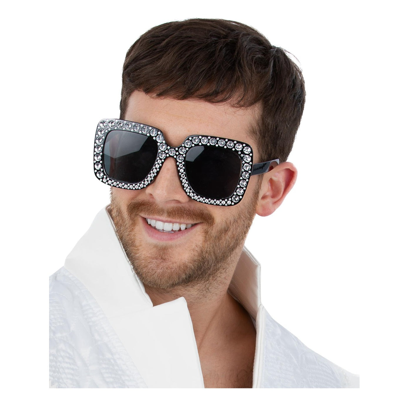 Disco Jewelled Specs, Black