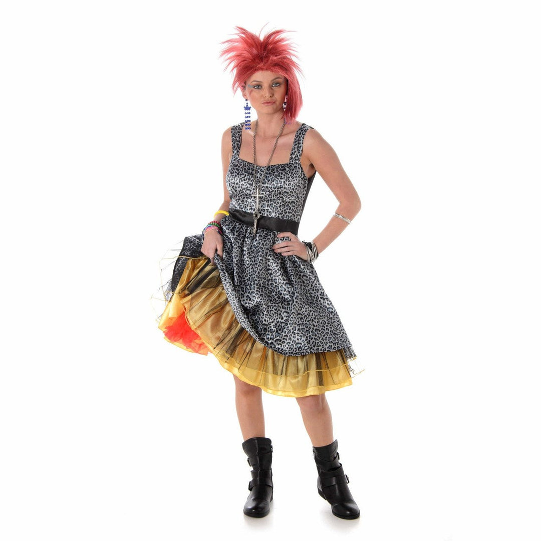 Beautiful and sparkly pop starlet costume for girls, perfect for dress-up and Halloween