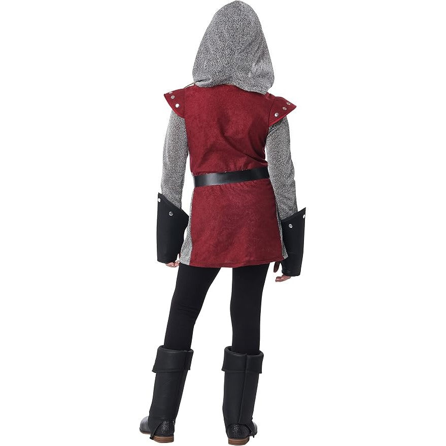 Medieval Knight Warrior Girls Costume