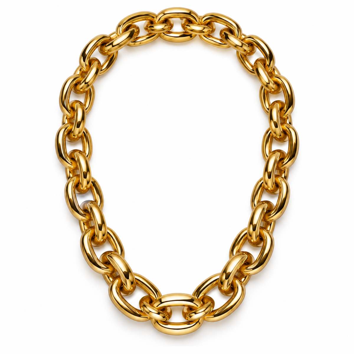 Thick Gold Chain Costume Accessory