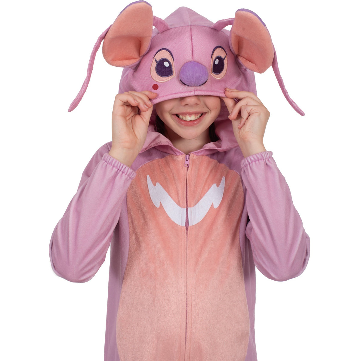 Angel (Lilo & Stitch) Hooded Onesie Costume, Child