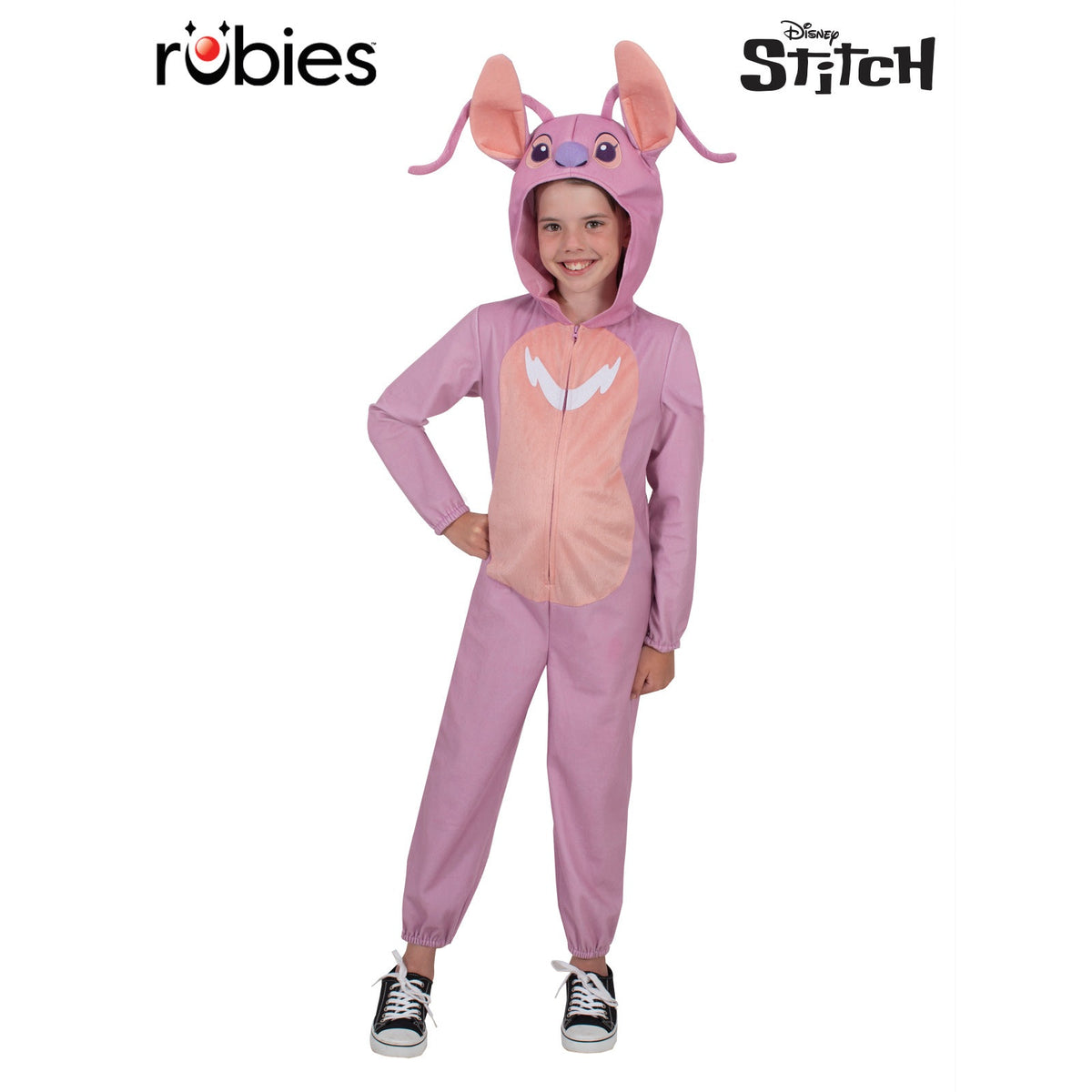 Angel (Lilo & Stitch) Hooded Onesie Costume, Child