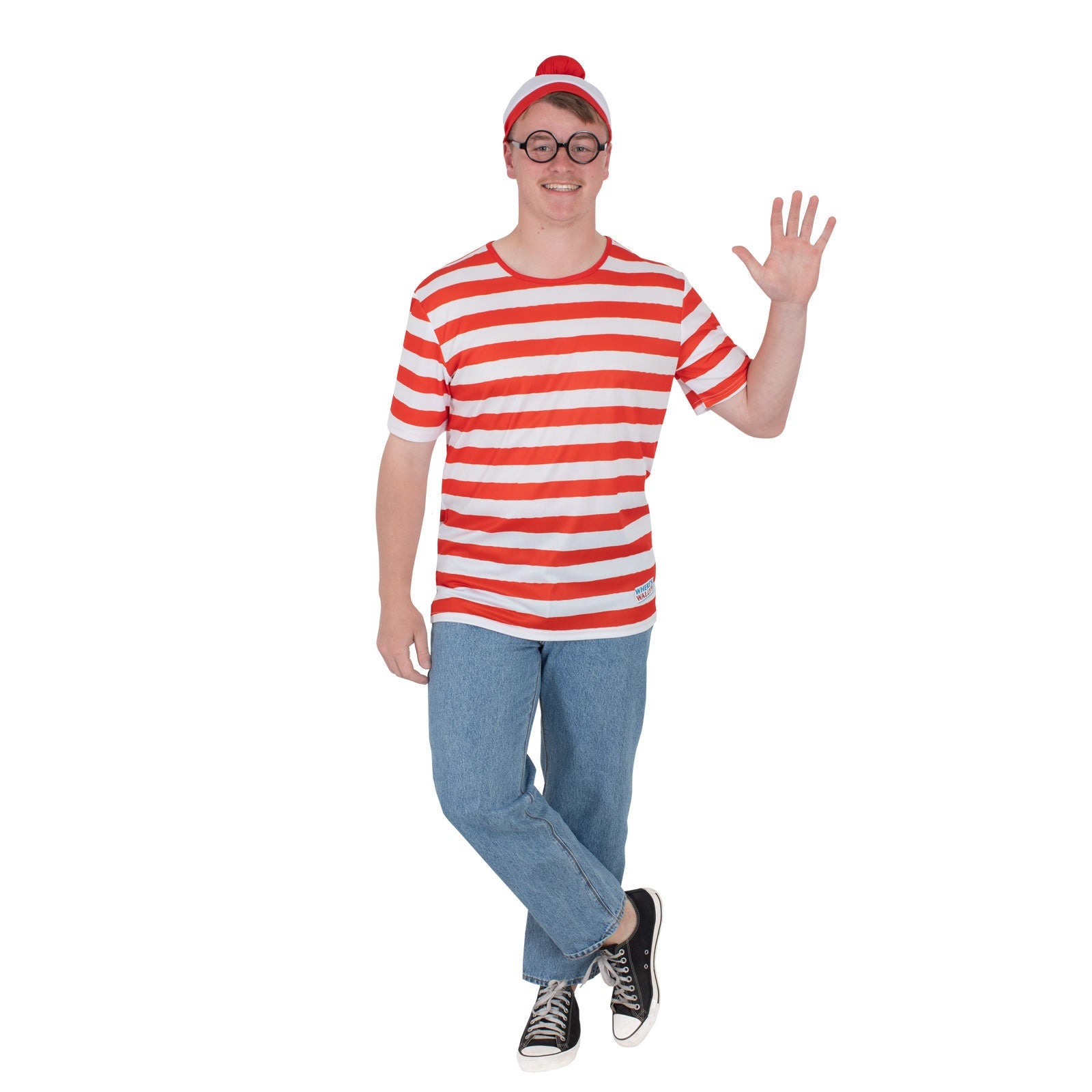 Where's Wally Costume, Adult