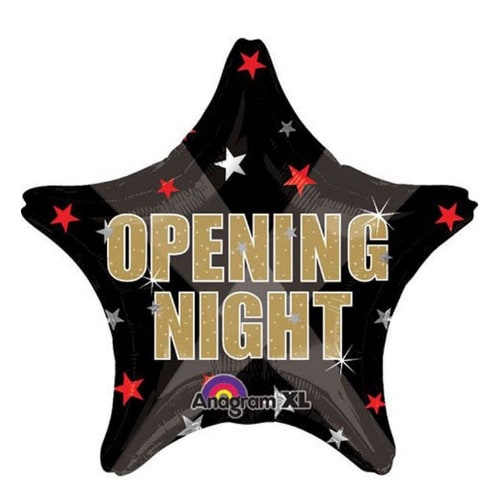 Hollywood Opening Night Star Shape – Foil Balloon