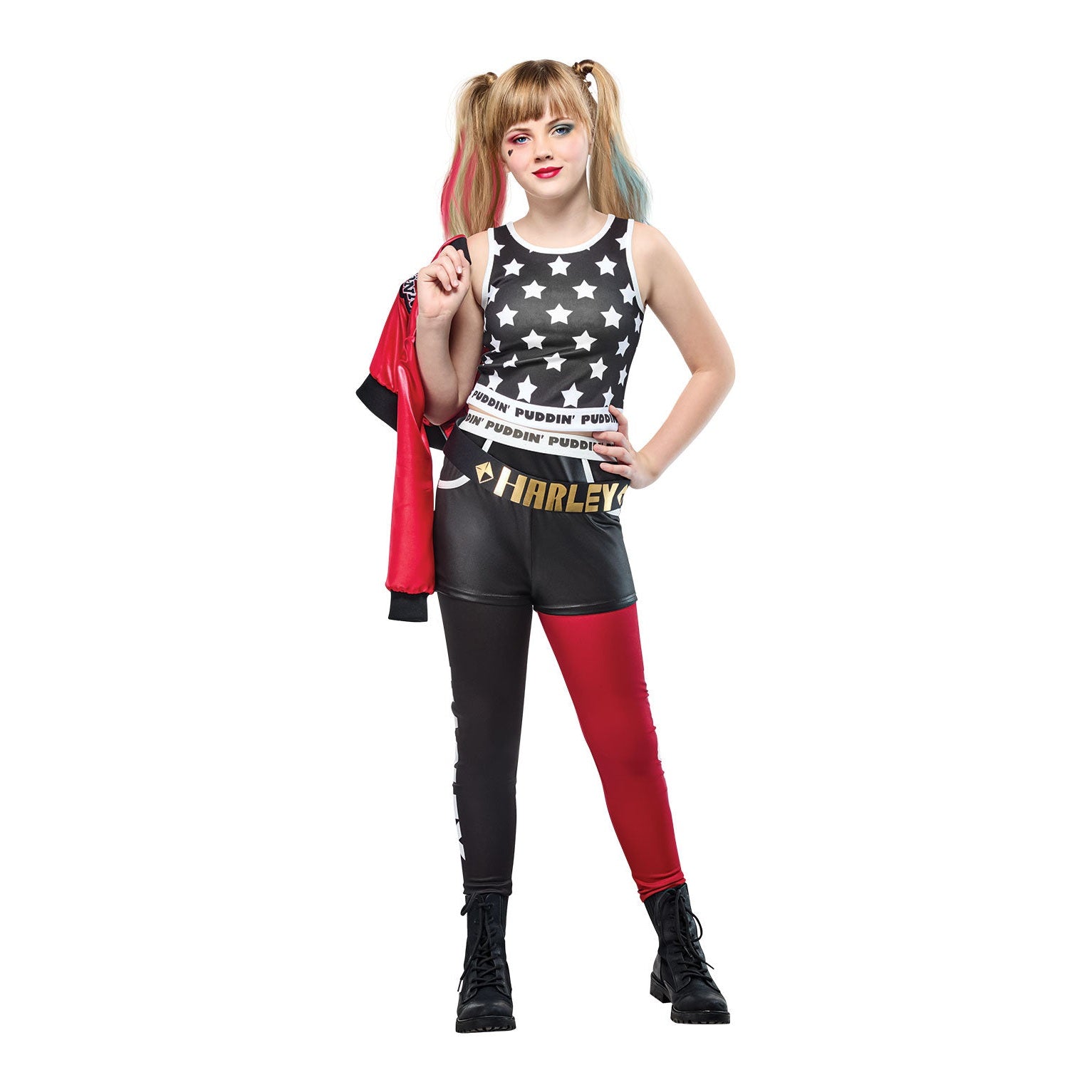 Harley Quinn Deluxe Costume, Child