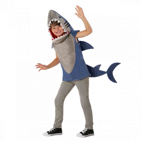 Great White Shark Morph Costume, Child
