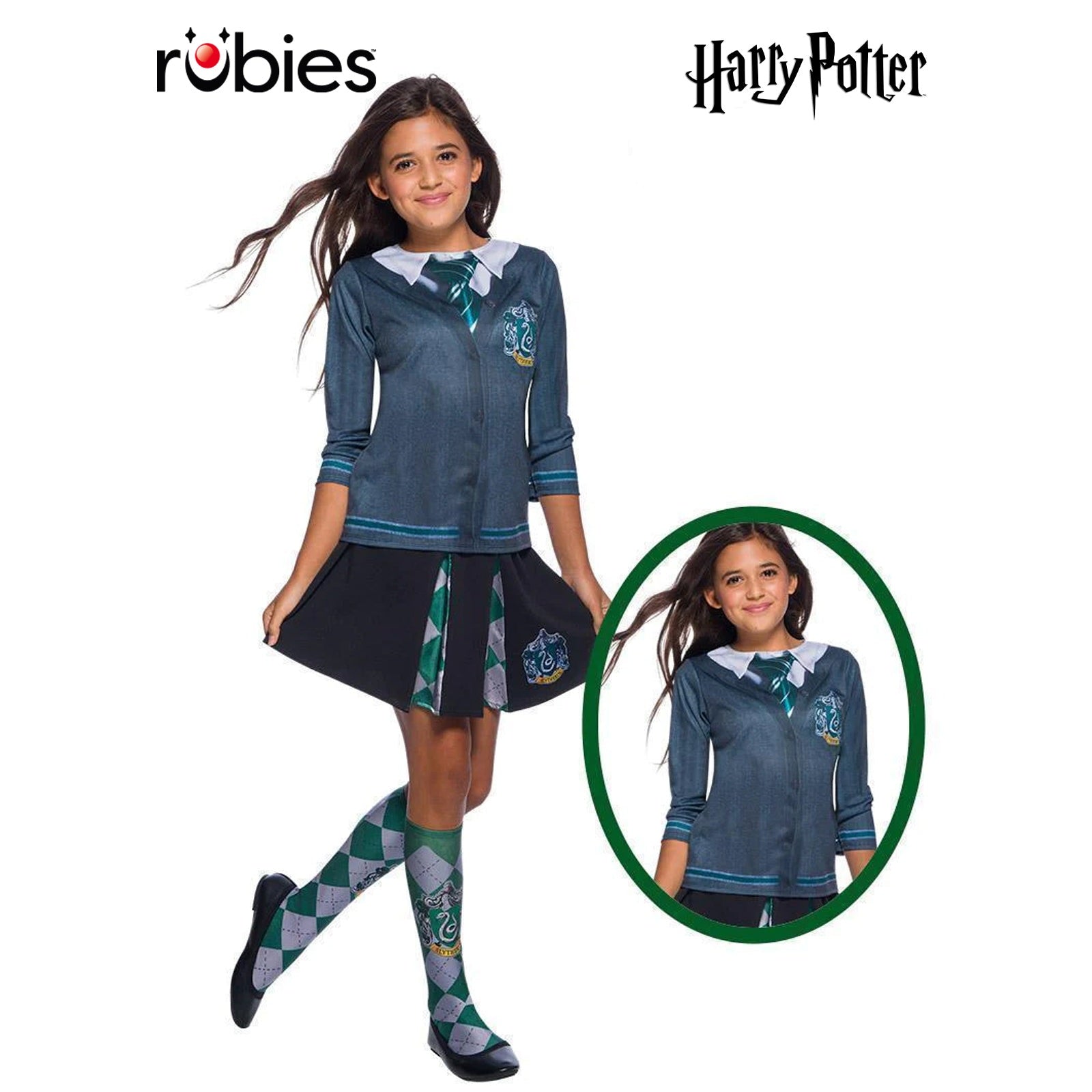 Slytherin Costume Top, Child