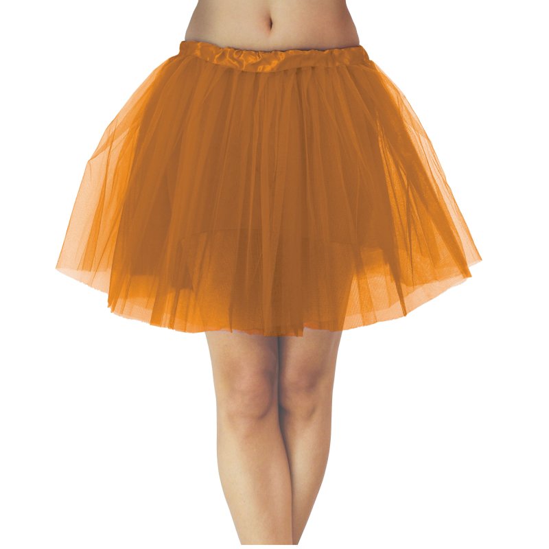 Orange Long Adult Tutu