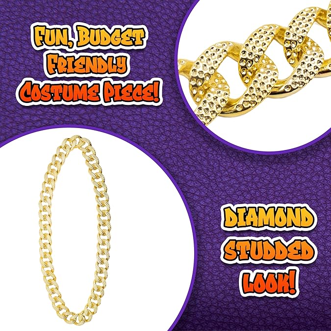 Adult Gold Diamond Chain Necklace