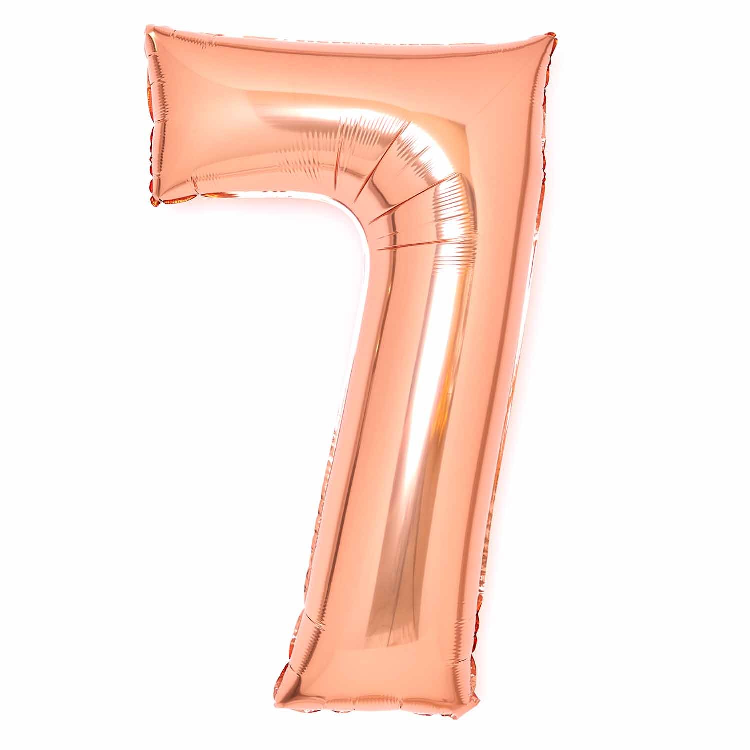 Rose Gold Foil Number 7 Balloon 89cm