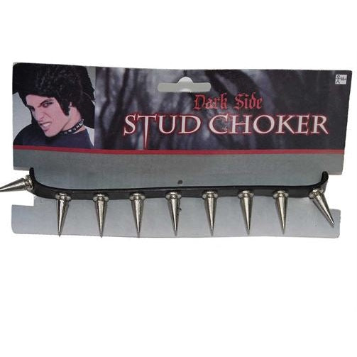 Punk High Spiked Choker