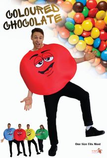 Coloured Chocolate Costume - Red