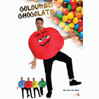 Coloured Chocolate Costume - Red