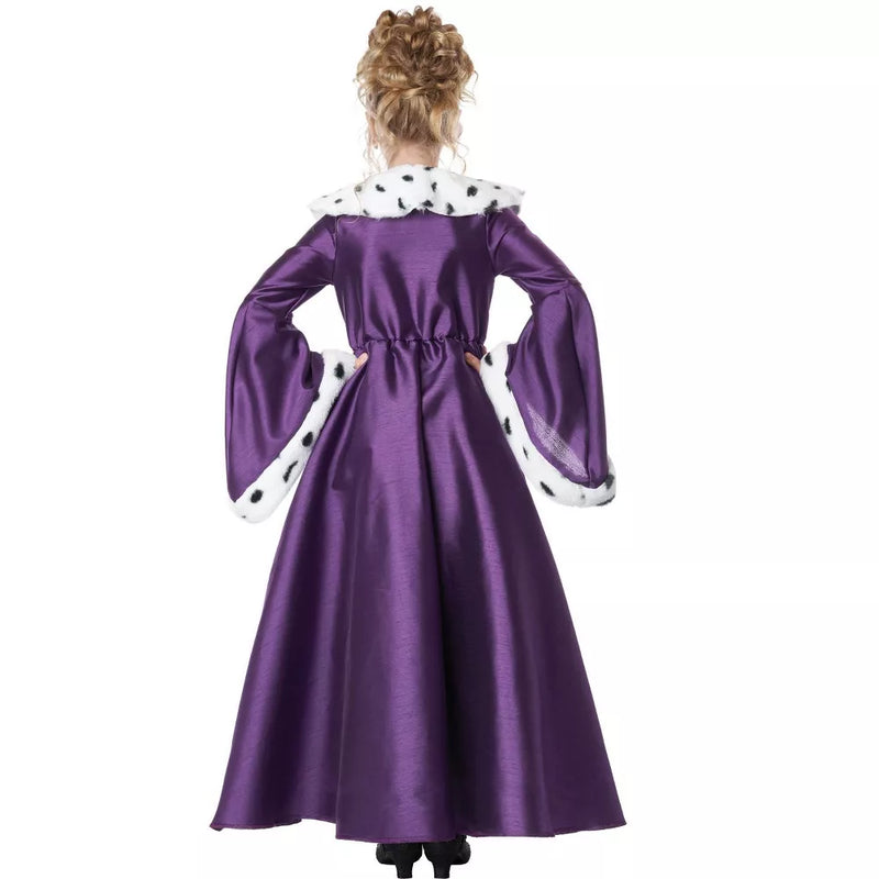 Adorable Queen for a Day Girls' Costume with sparkly details and elegant design