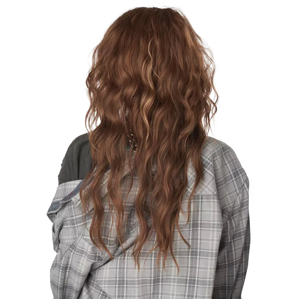 90'S Grunge Rocker Adult Wig (Brunette).