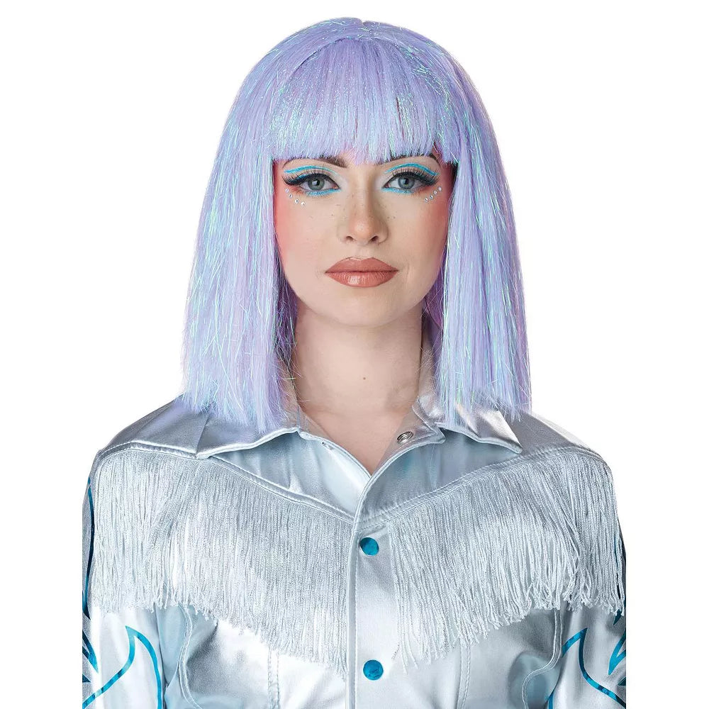 Shimmering Lavender Cosplay Bob Wig