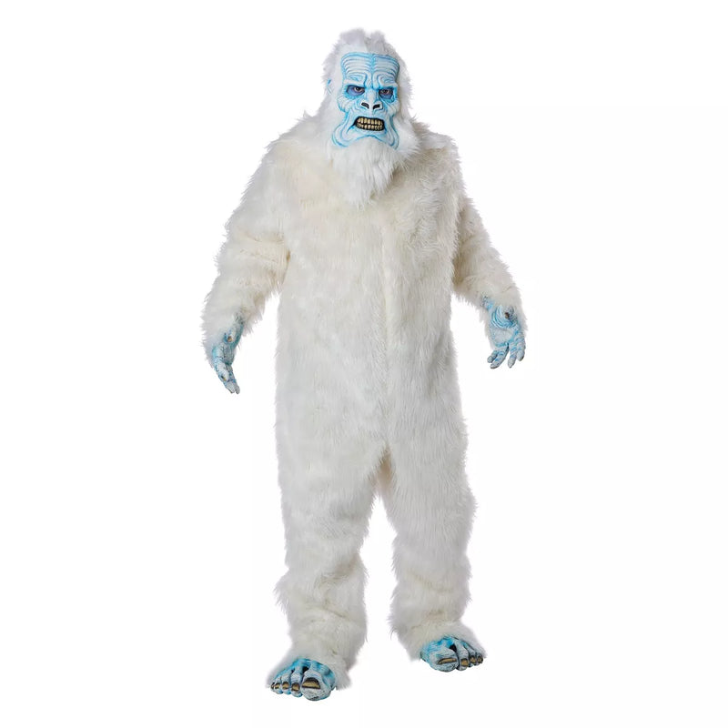 Deluxe Abominable Snowman With Premium Fur Adult Costume