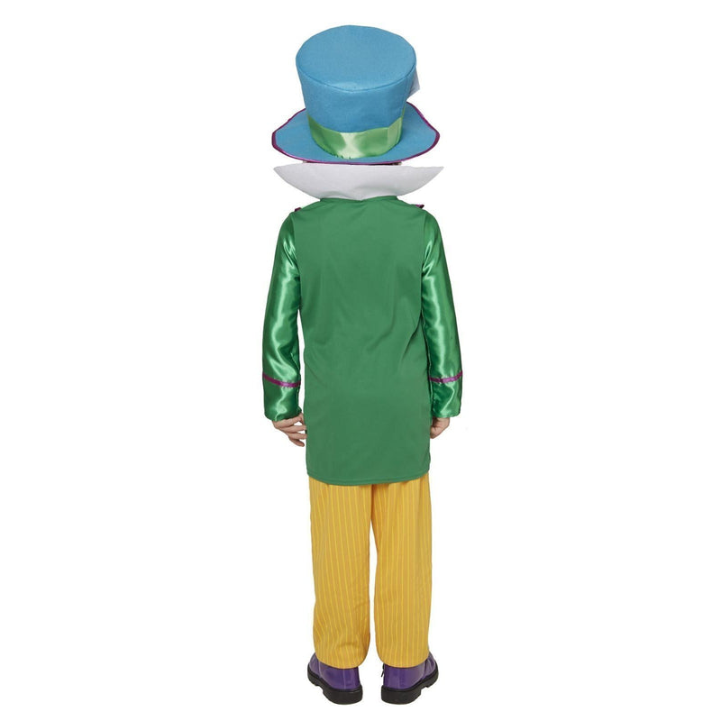 Mad Hatter Boys Deluxe Costume Size 3 5.