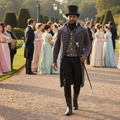 Regency Coat Mens Costume