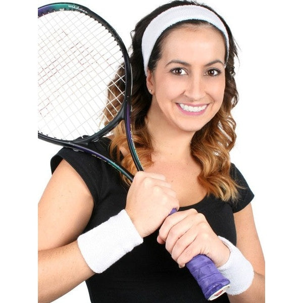 Sweatband Set White