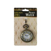 Vintage Gold Metal Costume Pocket Watch