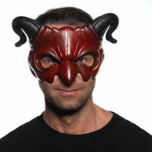 Devil Half Foam Mask