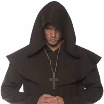 Monk Robe,Brown
