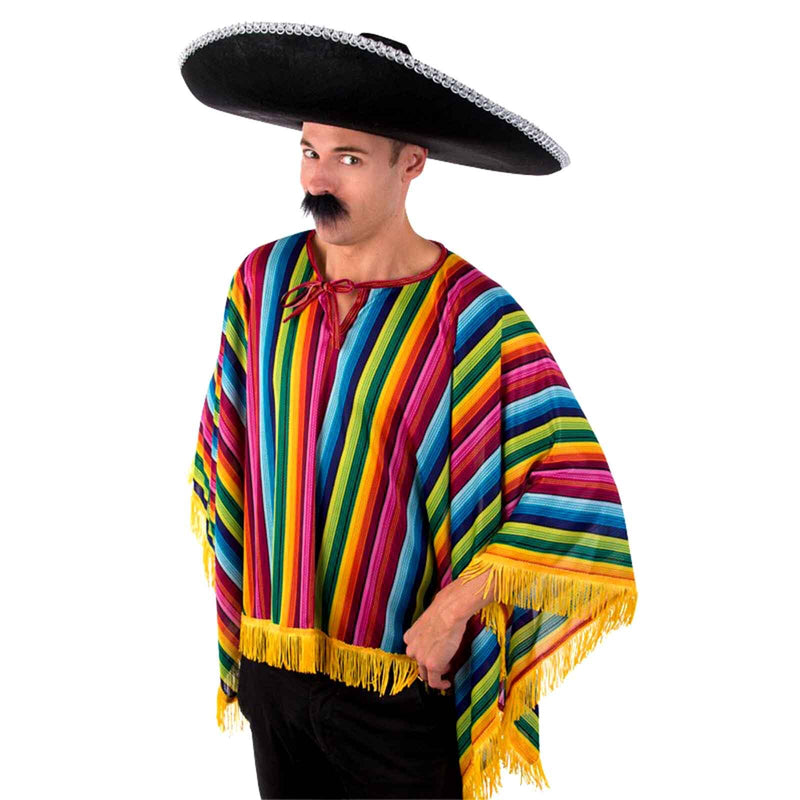 Bright Mexican Poncho