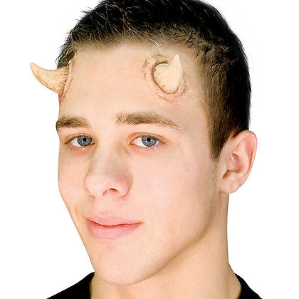 Small Universal Horns Latex Appliance for Special Effects Makeup and Costumes