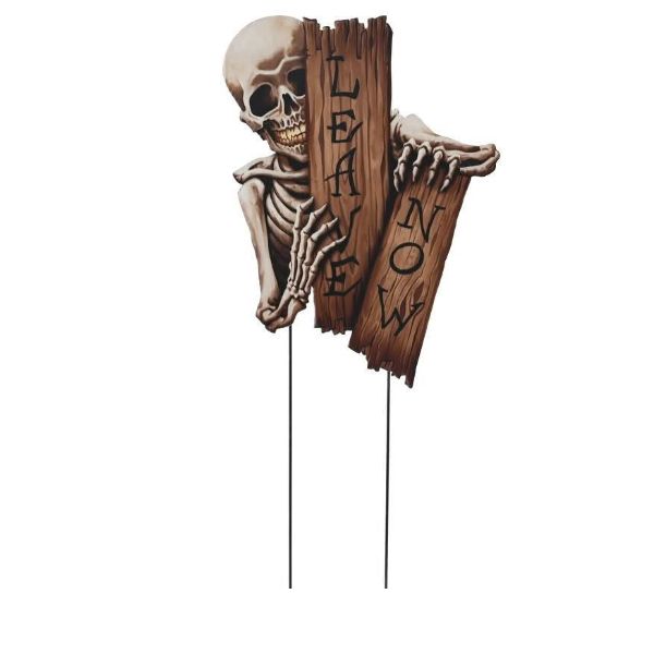 Danger Yard Signs 36.8cm Asst 5pce