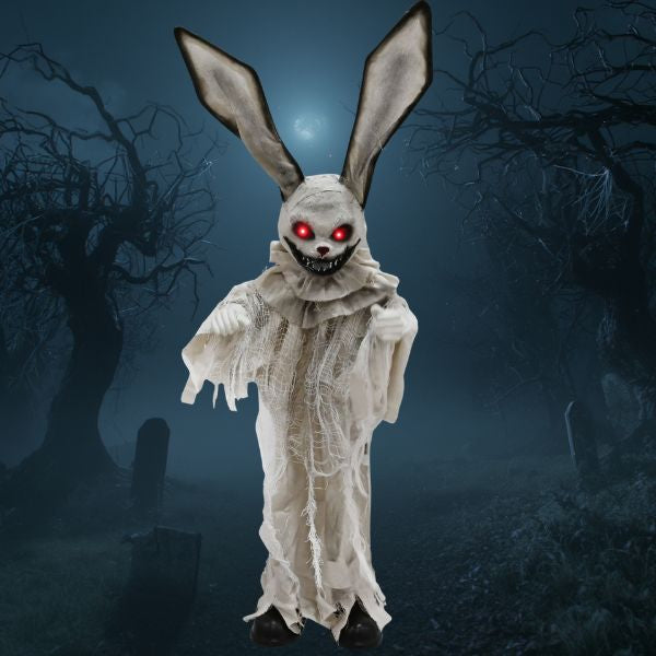 Animated Standing Horror Animal 83cm - Rabbit
