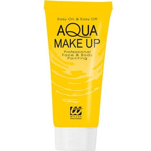 Yellow Aqua Makeup Tube - 30ml
