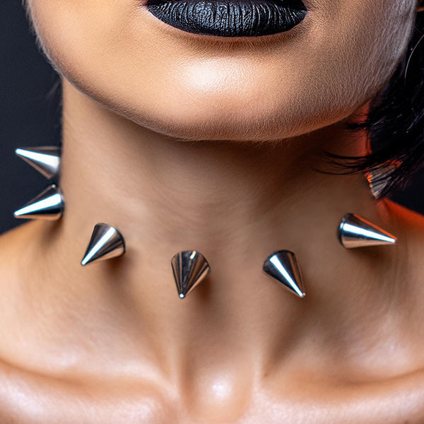 Goth Choker Latex Prosthetic