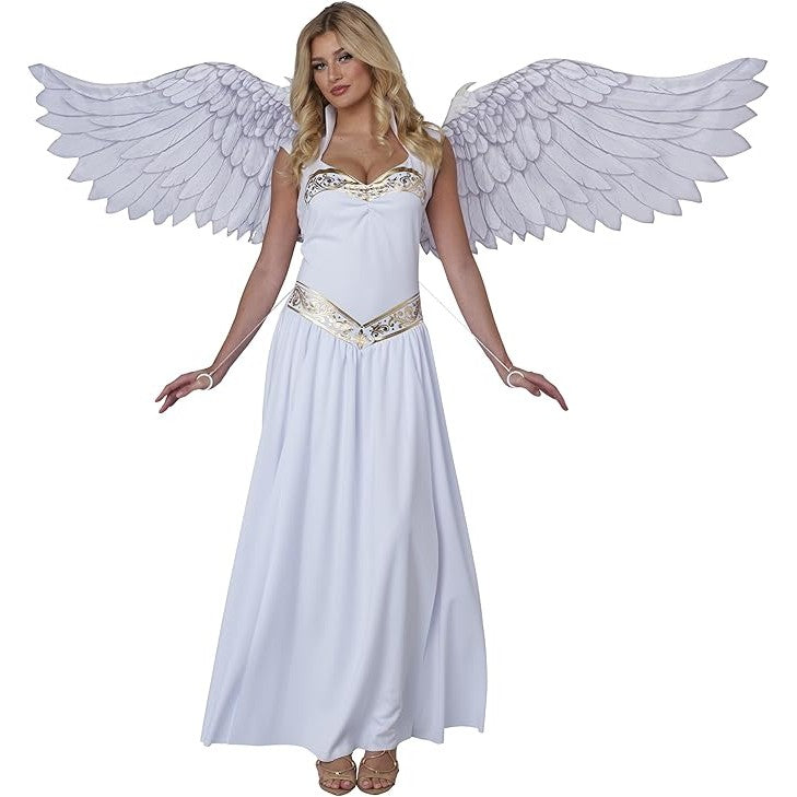 Women's Angel Large White Wings