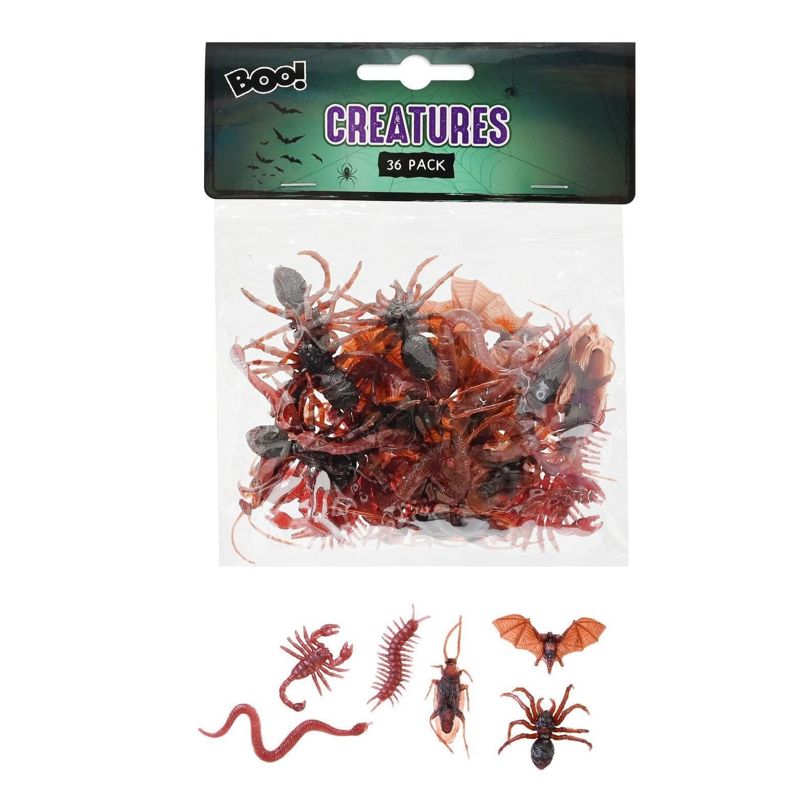 Creatures 36pk-Brown