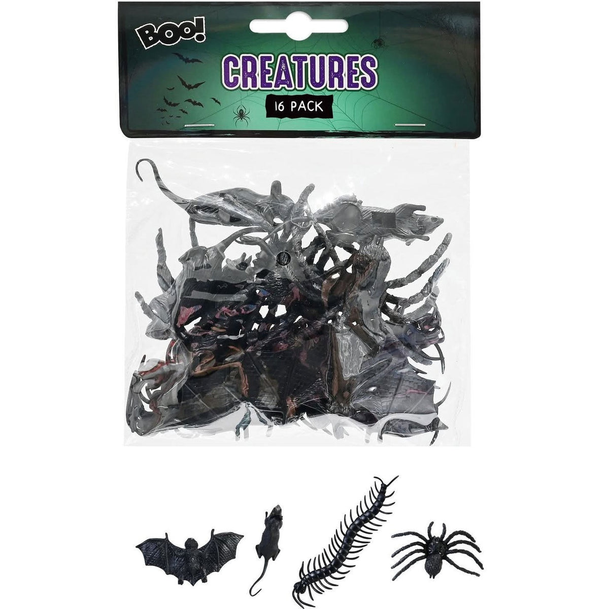 Creatures 16pk-Black