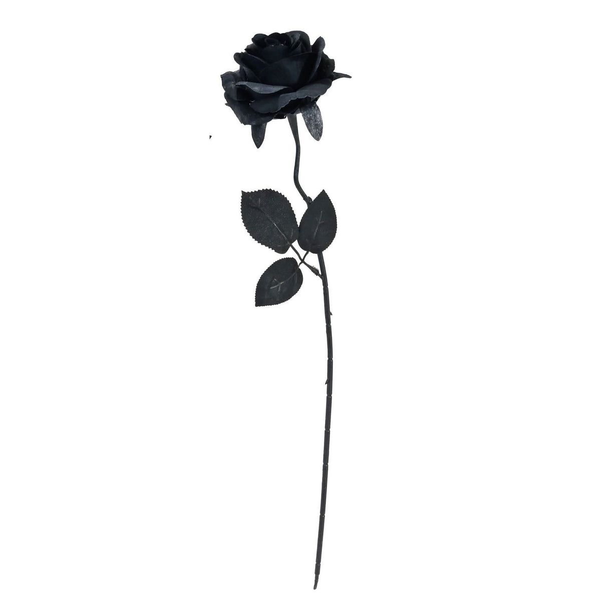 Artificial Rose 50cm - Black
