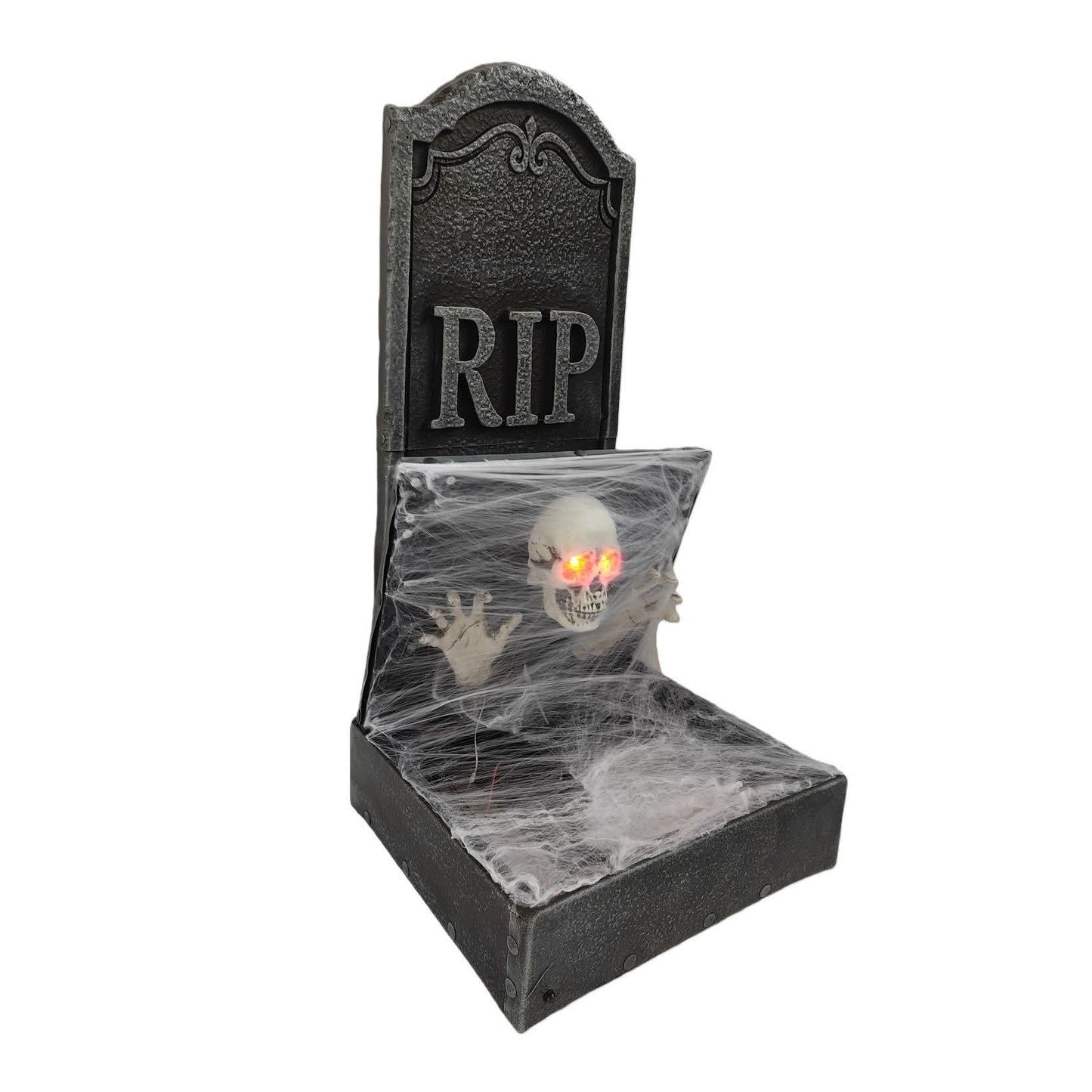 Animated Pop Up Skeleton Tombstone