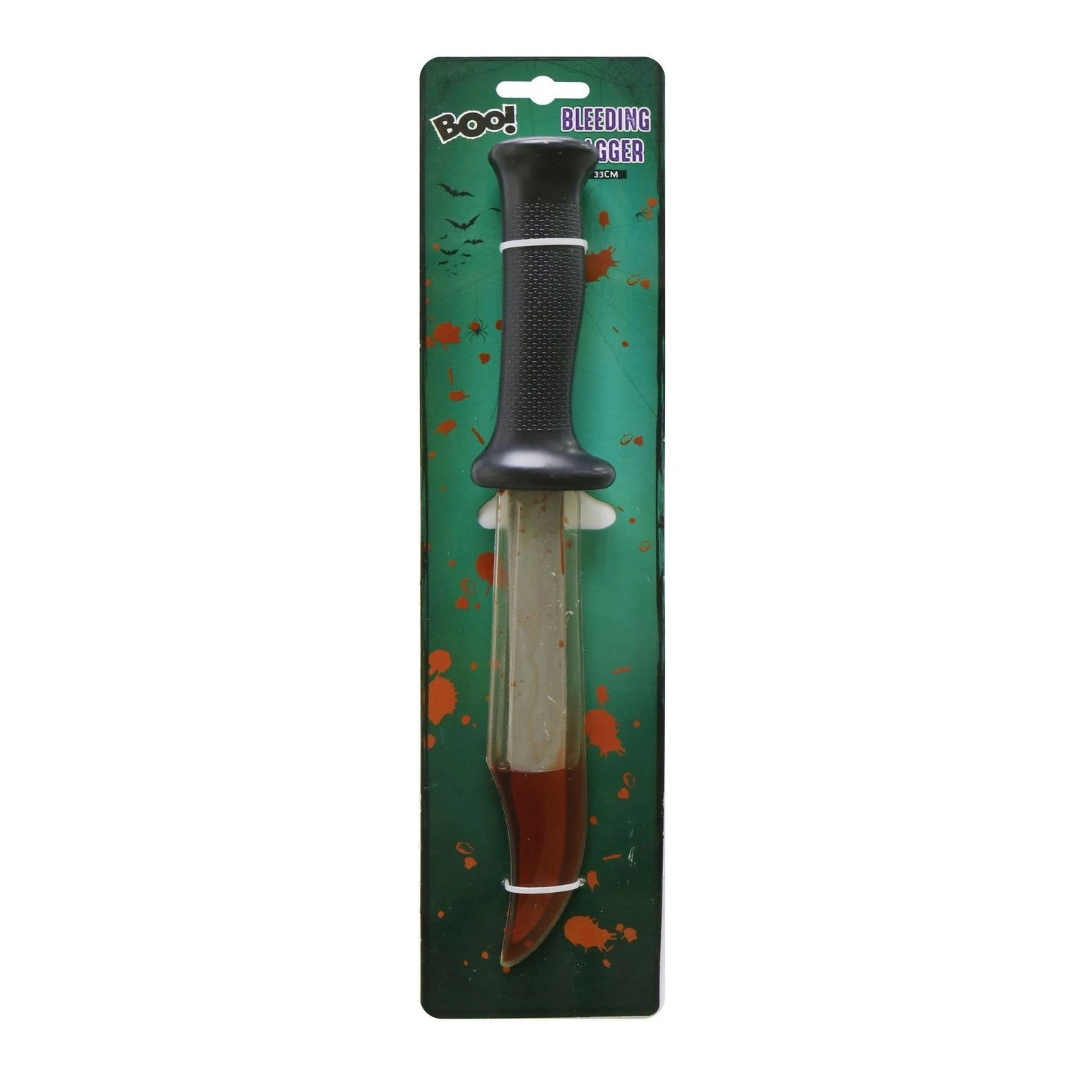 A toy cleaver costume prop from the brand Boc!, shown in its original retail blister packaging against a plain white background.