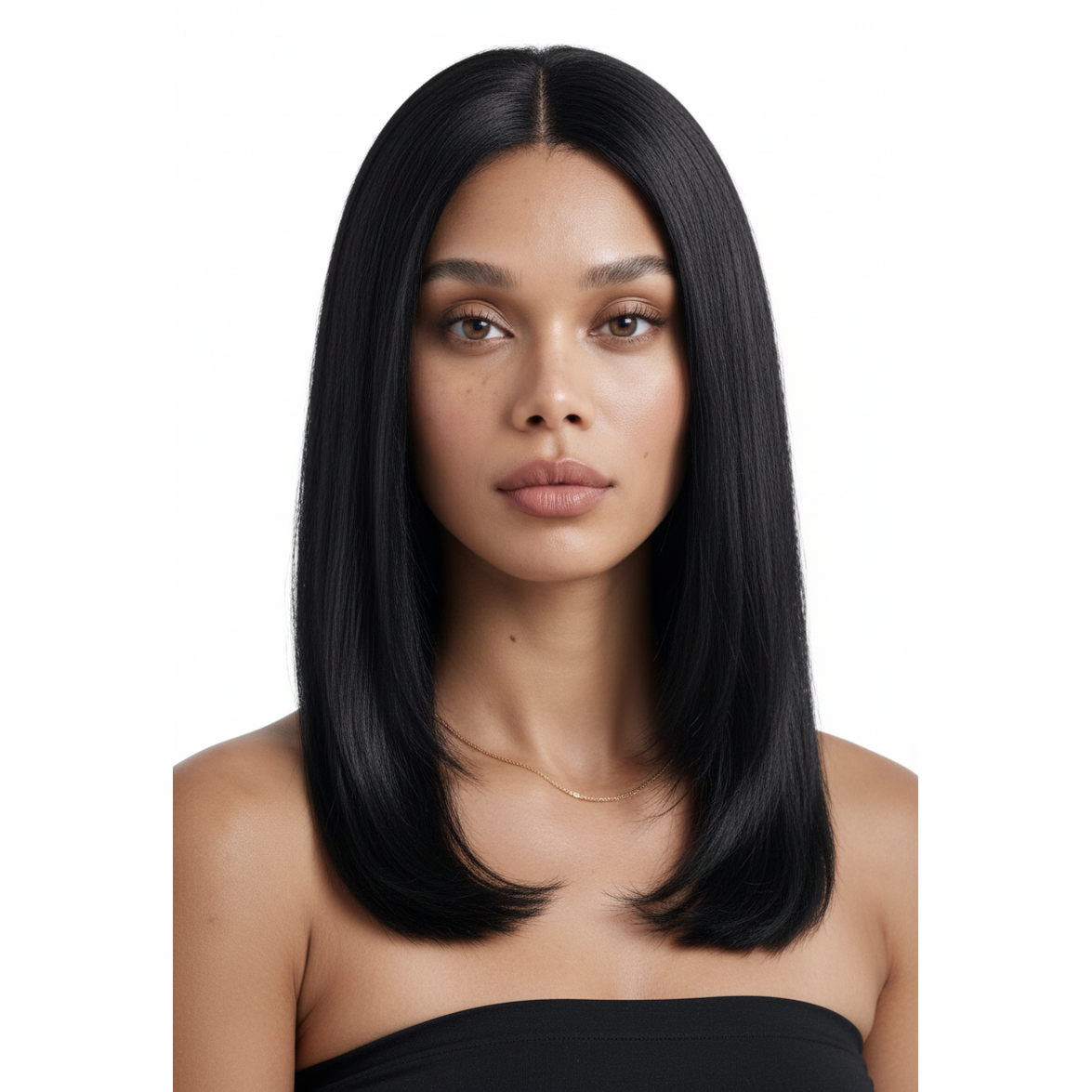 Zendaya Eclipse Noir Sleek Straight Black Bob Wig | Allaura Fever Dream