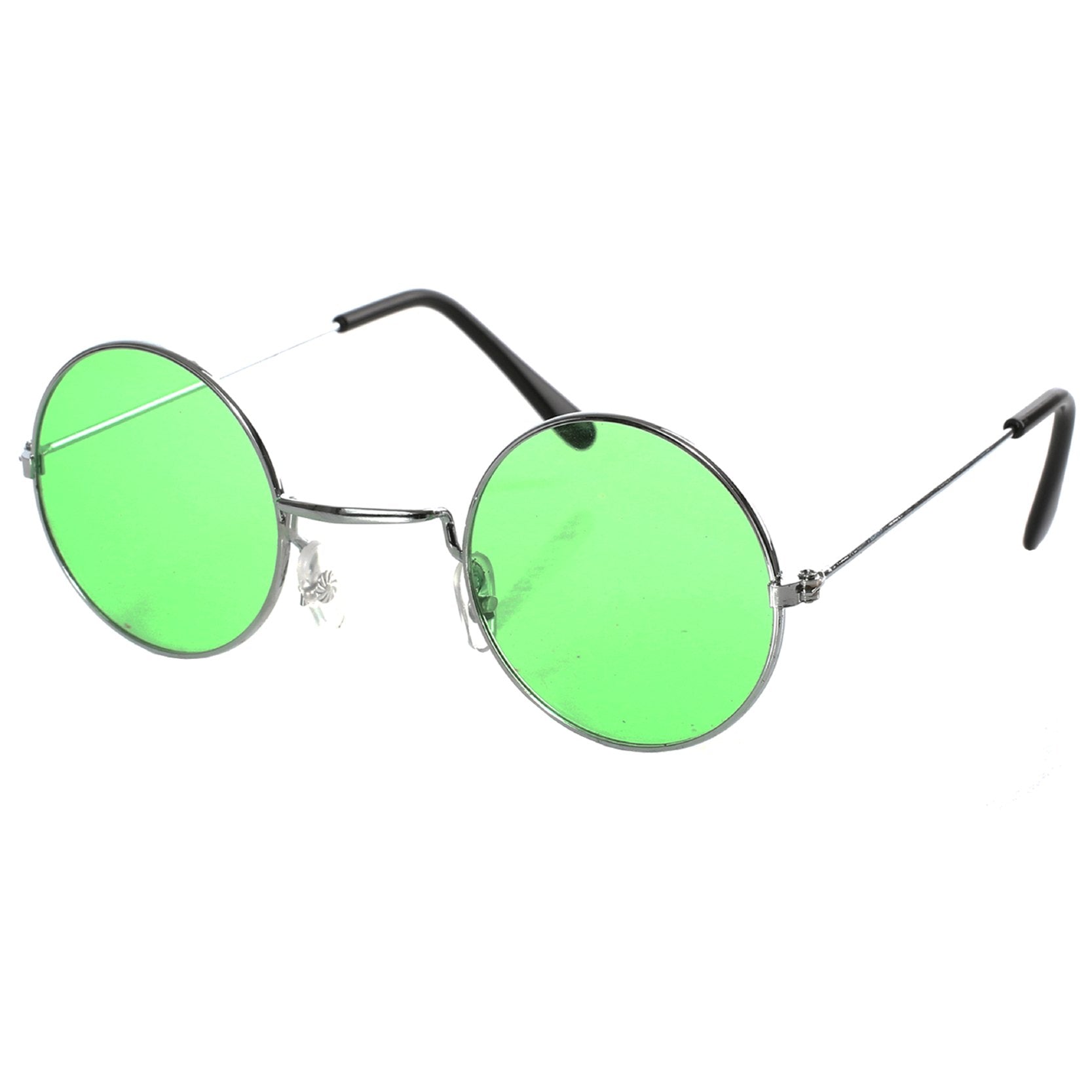 Green Hippie Glass Lens Sunglasses