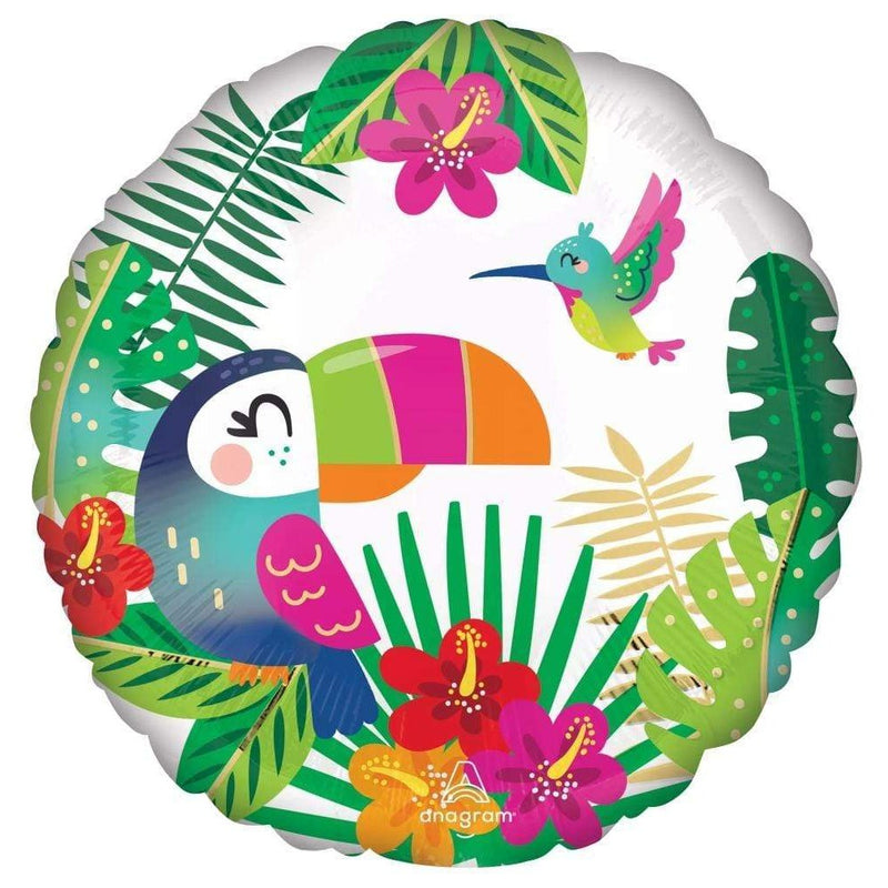 Tropical Toucan Paradise 45cm Balloon