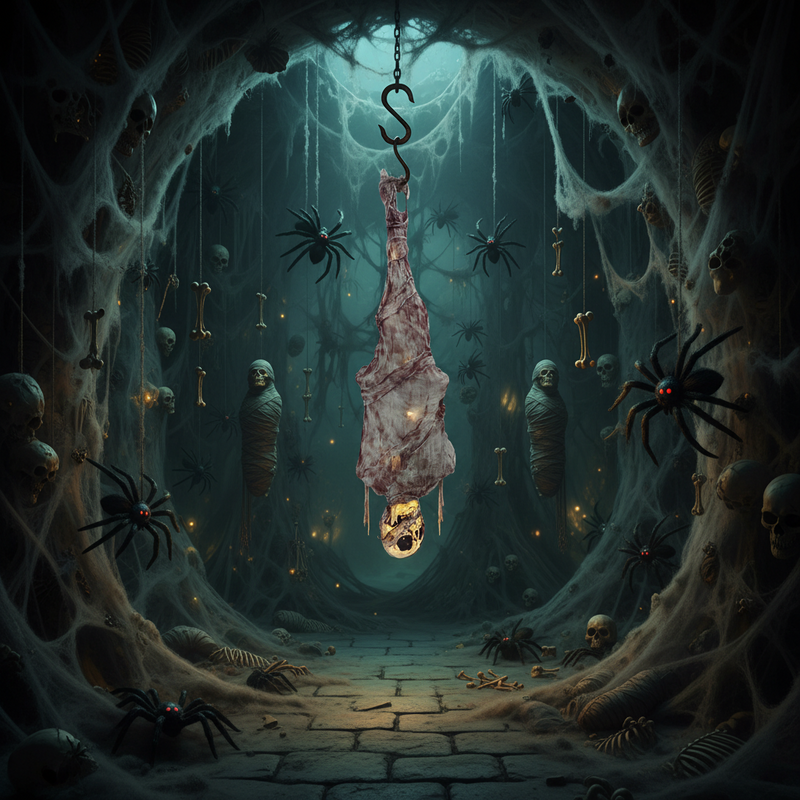Animated Hanging Mummy 1.7m