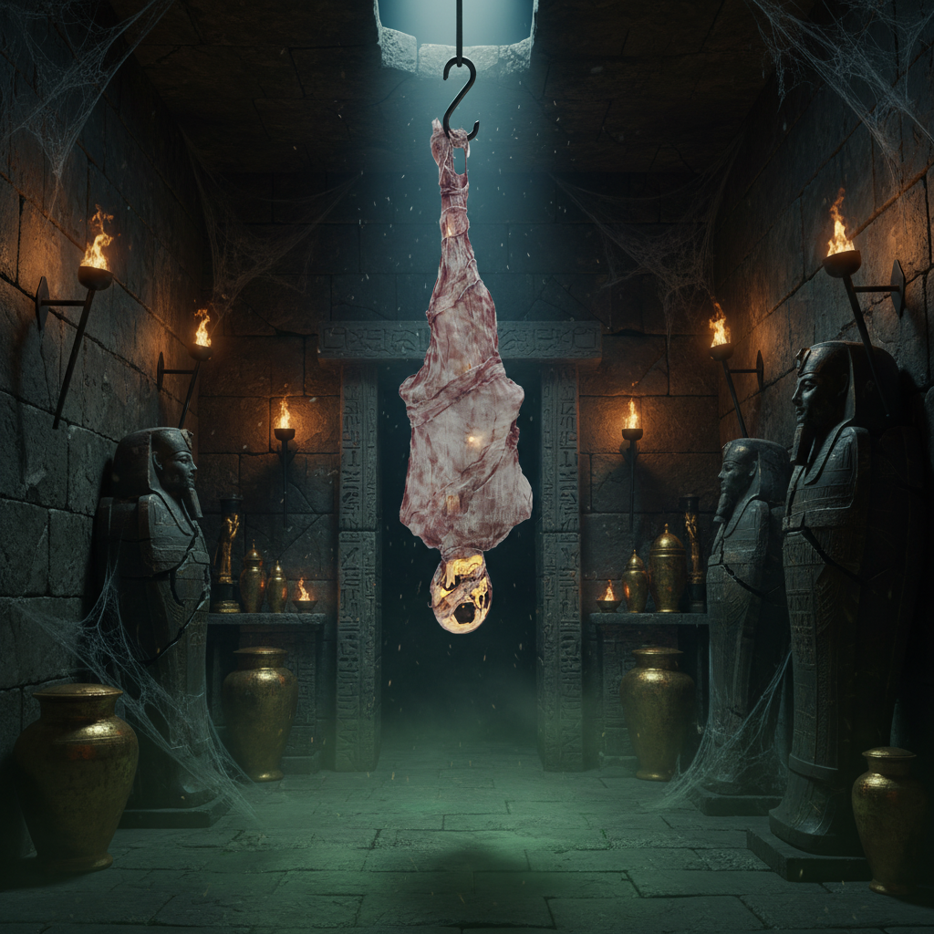 Animated Hanging Mummy 1.7m