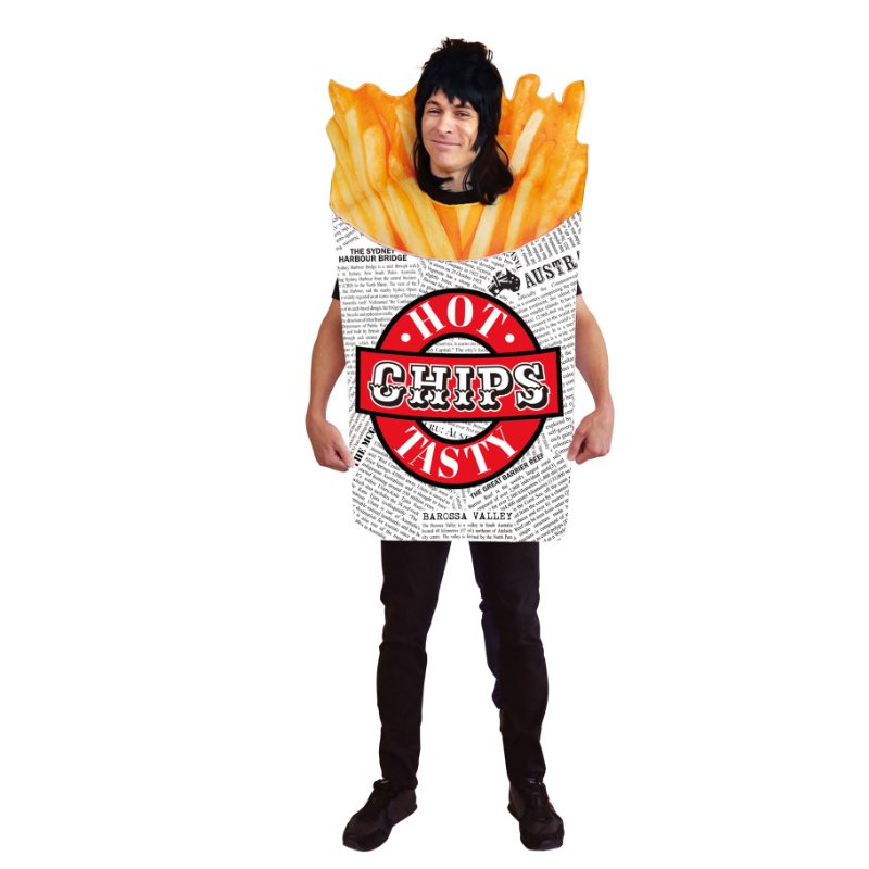 Aussie Hot Chips Adult Costume