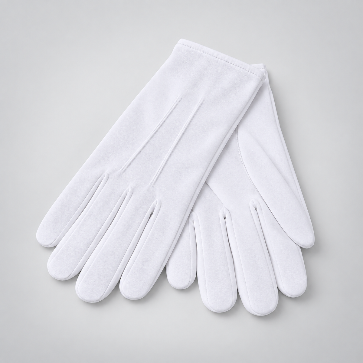 Wrist Gloves - Matte White