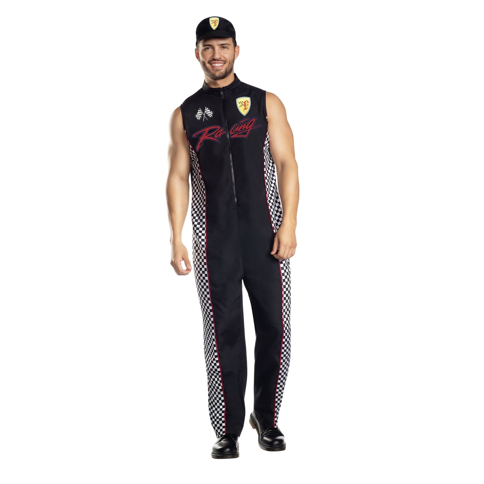 Formula Racer Jumpsuit Men’s Costume