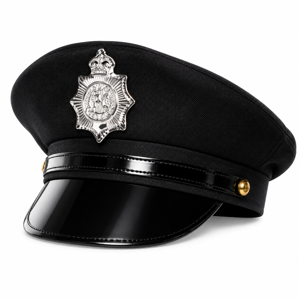 Police Captain Costume Hat