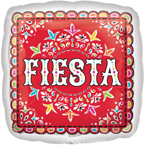 Papel Picado Fiesta Foil Balloon (Spanish)- 45cm