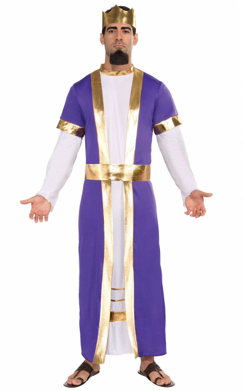High-quality XL Biblical King costume perfect for fancy dress events